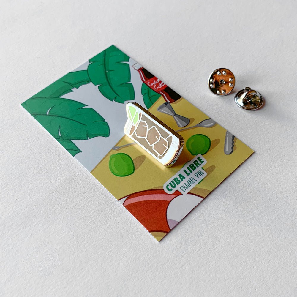 Cuba Libre Cocktail Pin - Shop Avnu