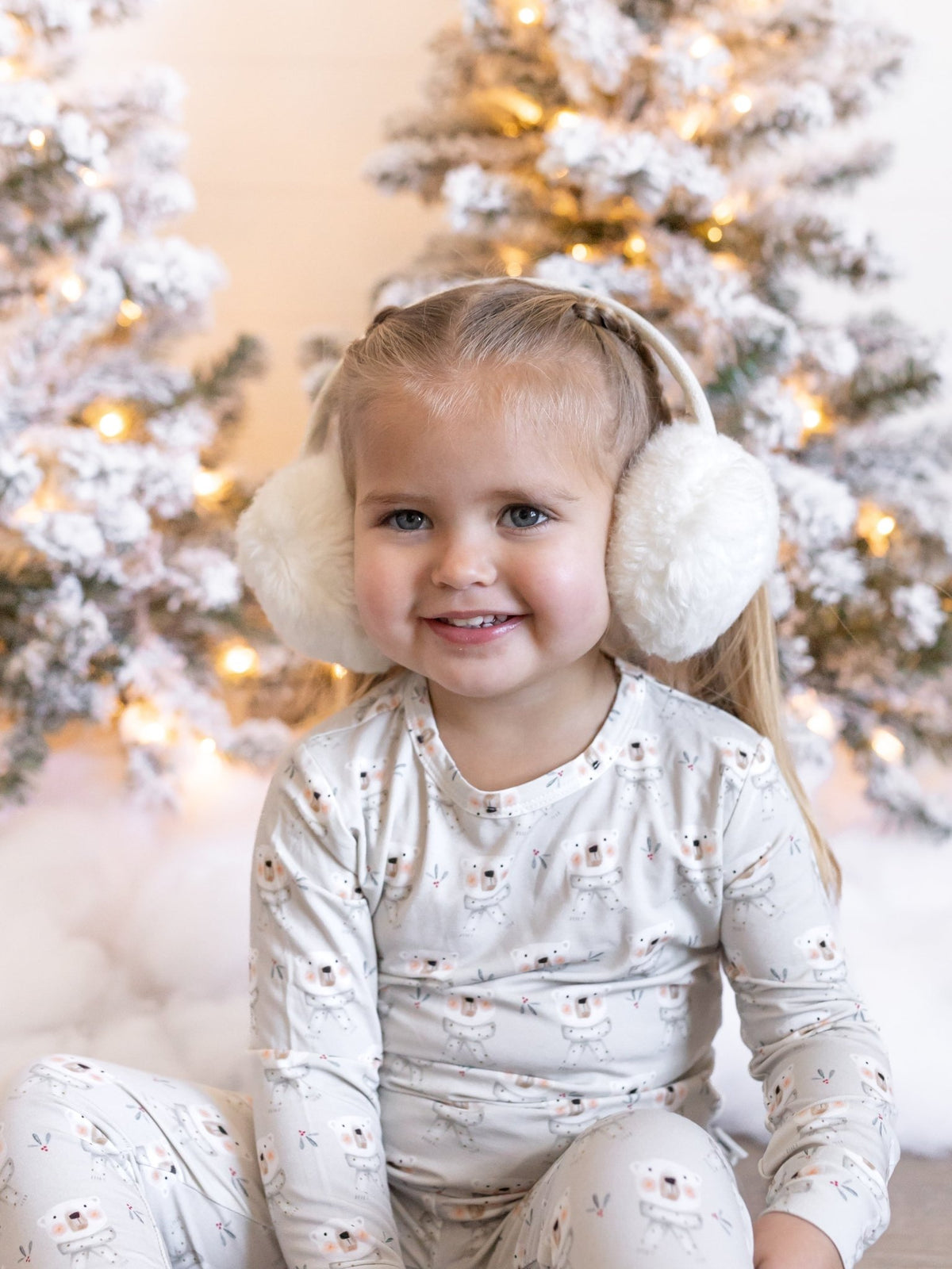 Polar Bear 2pc Bamboo Pajamas - Shop Avnu