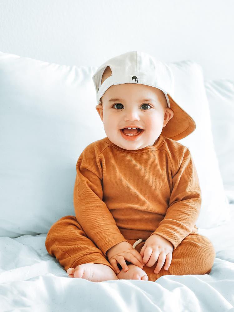 Organic Cotton Ribbed 2pc Set - more colors - Shop Avnu