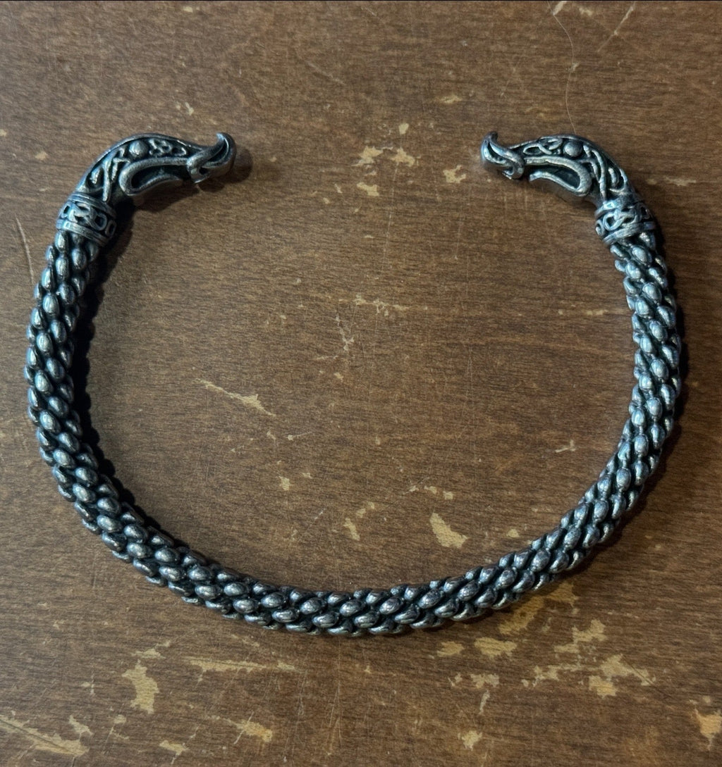 Dragon Head Arm Ring - Shop Avnu