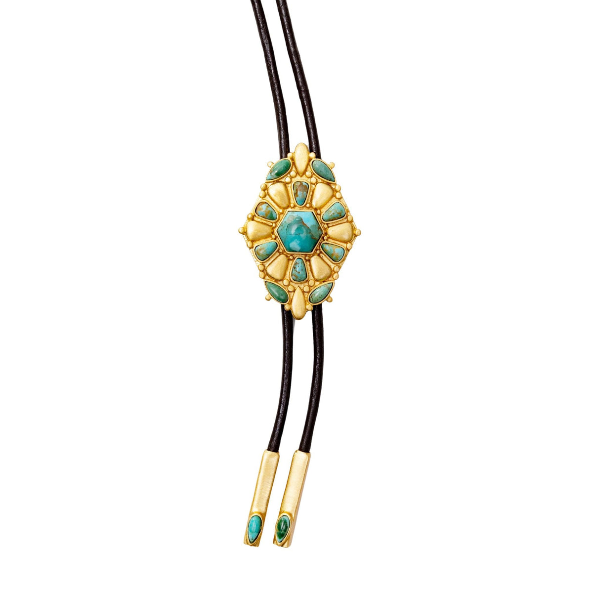 Desert Ridge Turquoise Bolo Tie - Shop Avnu