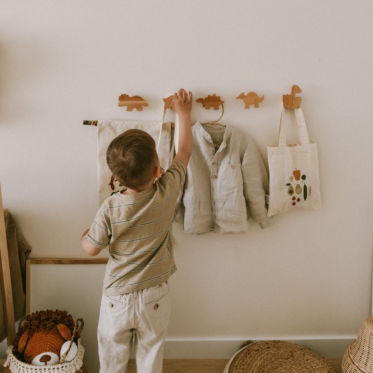 Dinosaurs Wall Hooks