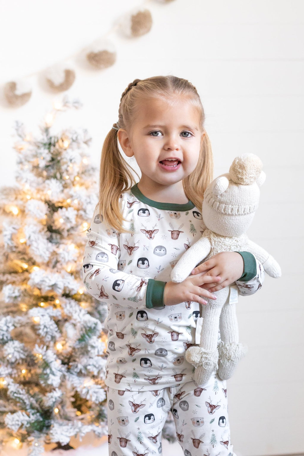 North Pole Pals 2pc Bamboo Pajamas - Shop Avnu