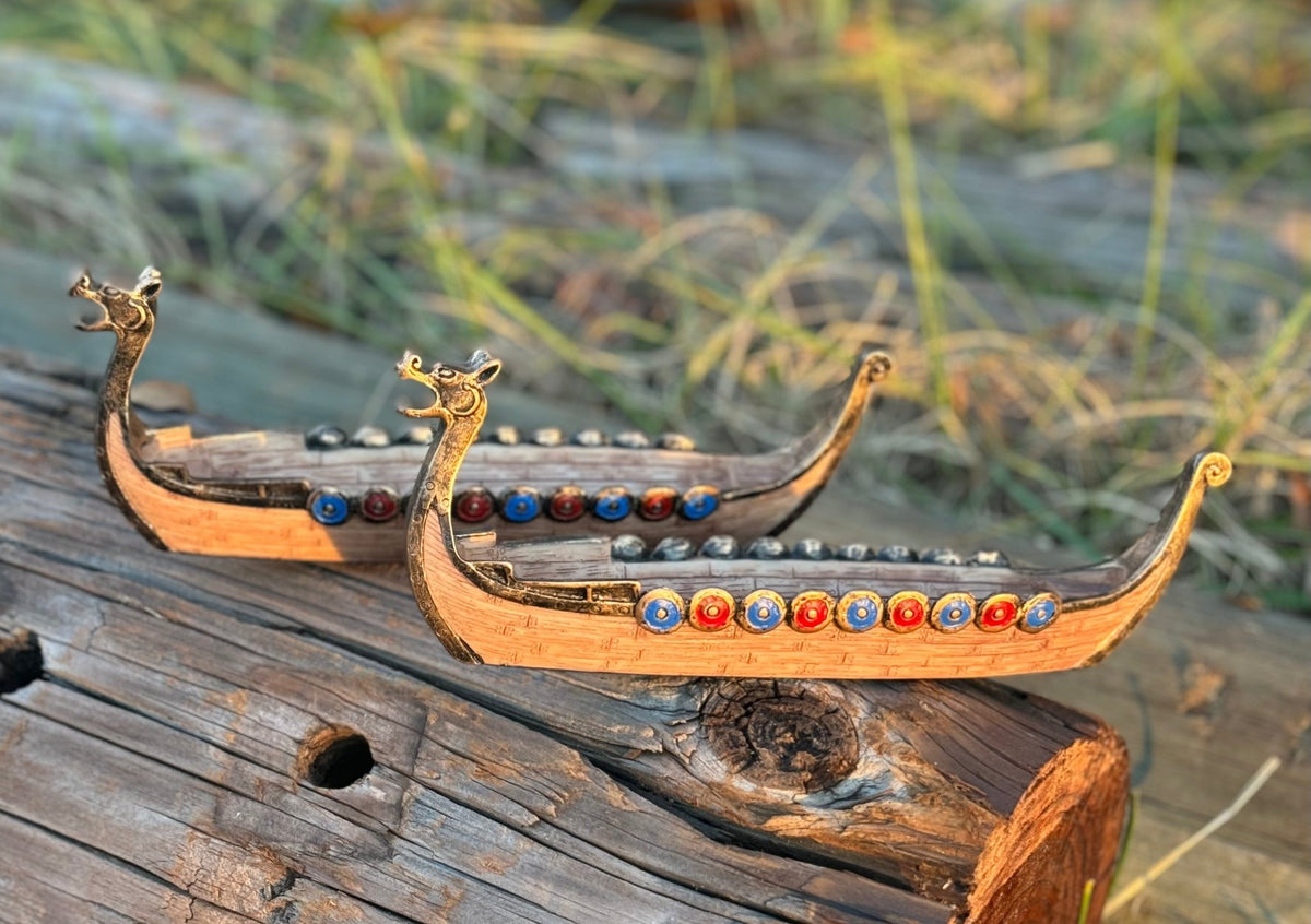Viking Longship Incense Holder - Shop Avnu