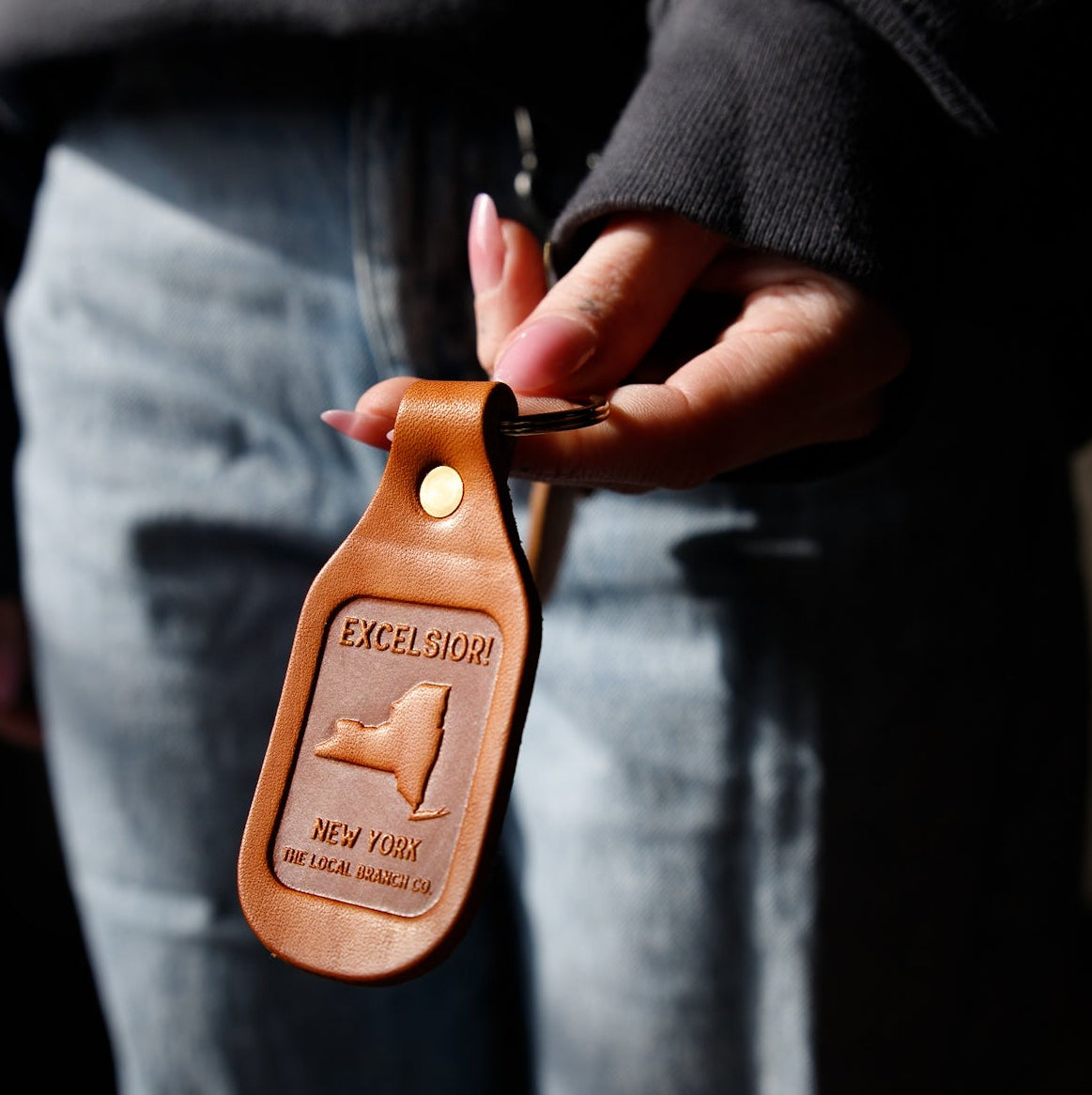 Leather Key Fobs  - USA Made