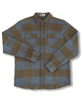 Field Grand Flannel, Caper Green