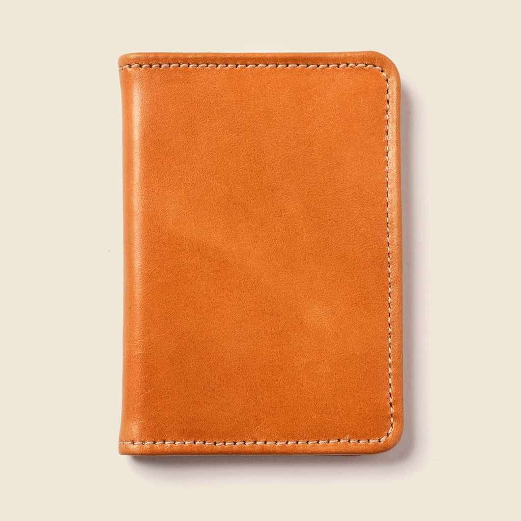 Compact Bifold with RFID Protection - Honey