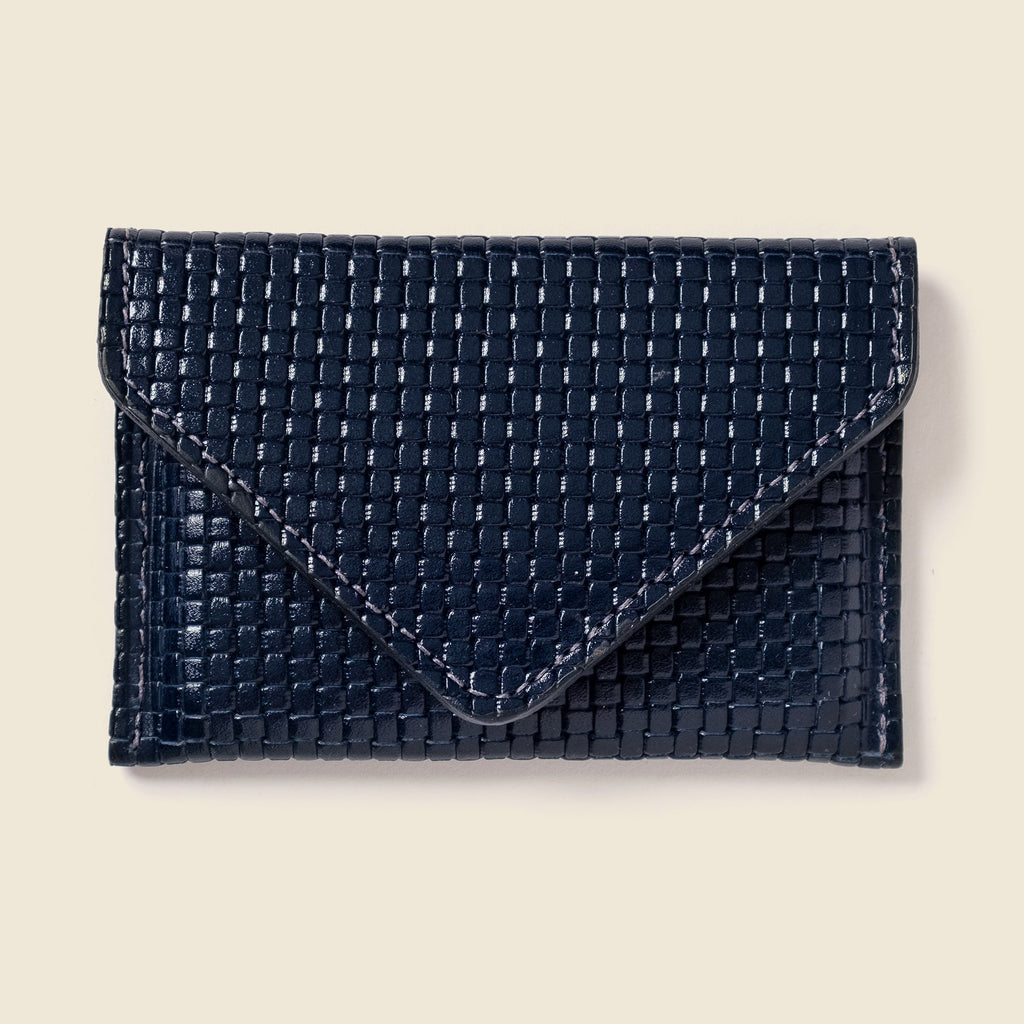 Mini Envelope Wallet With RFID protection - Navy Limited Edition