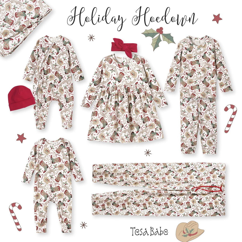 Western Christmas Adult Pajama Pants – Soft Bamboo Unisex - Shop Avnu