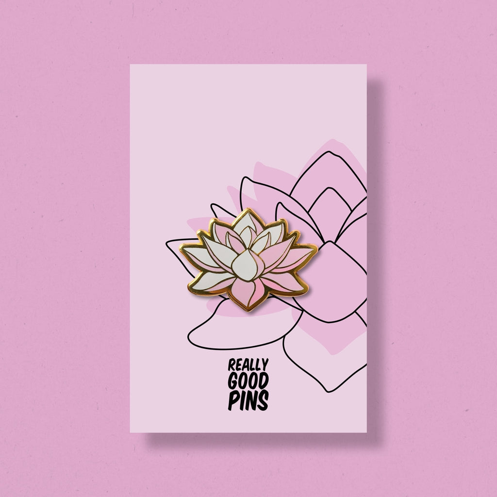 Lotus Pin - Shop Avnu
