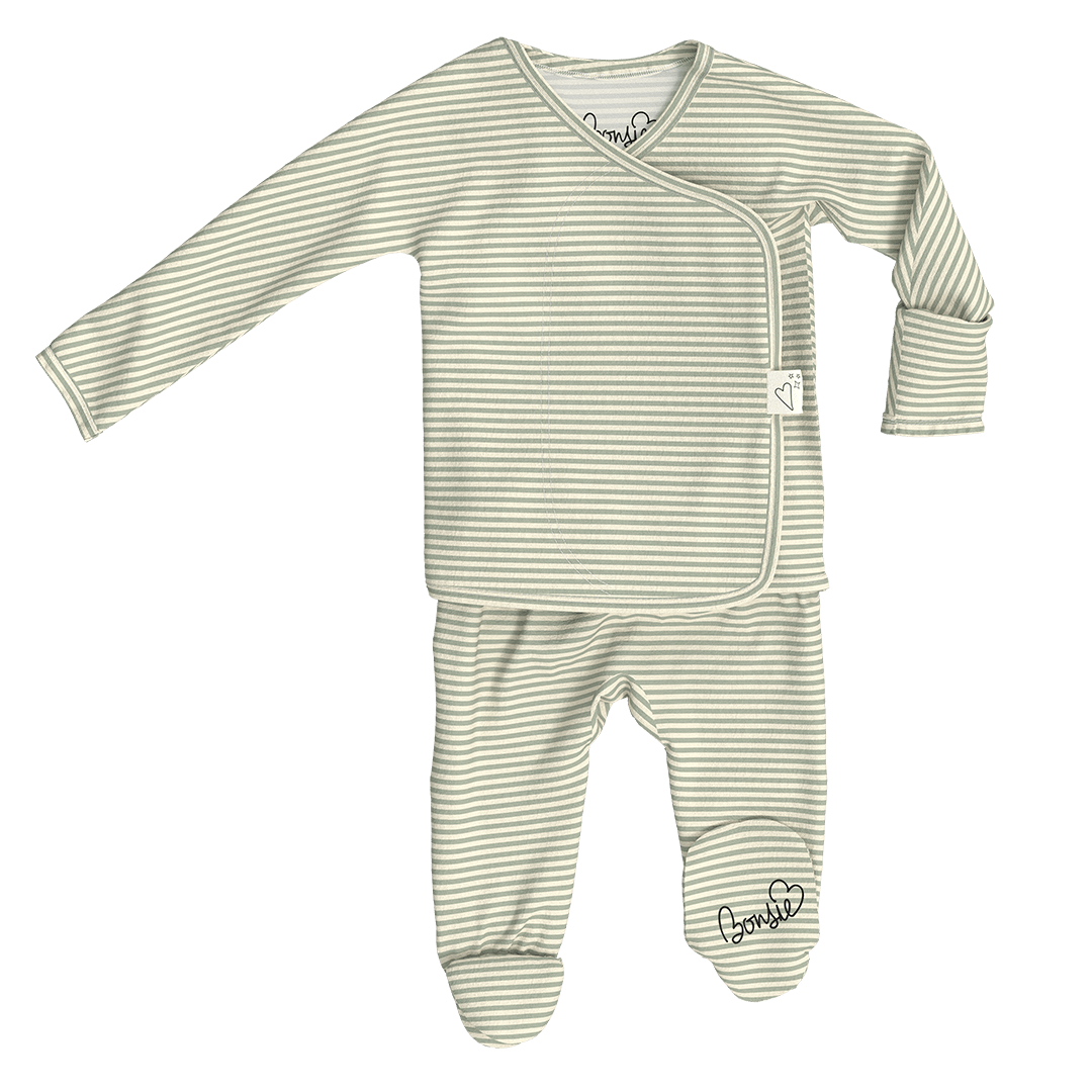 Footie - Mint Twist - Shop Avnu