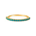 Frankie 14K Gold and Turquoise Ring - Shop Avnu