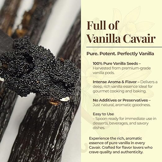 25 Premium Whole Ugandan Vanilla Beans Grade A  - For making Vanilla Extract