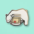 Bear x White Russian Pin - Shop Avnu