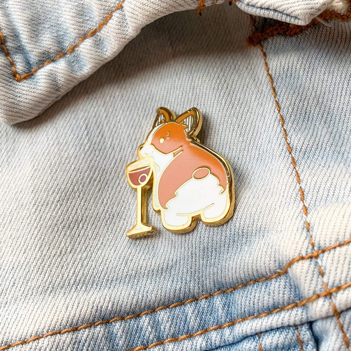 Corgi x Manhattan Pin - Shop Avnu