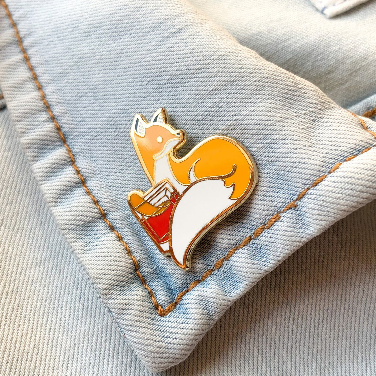 Fox x Negroni Pin - Shop Avnu