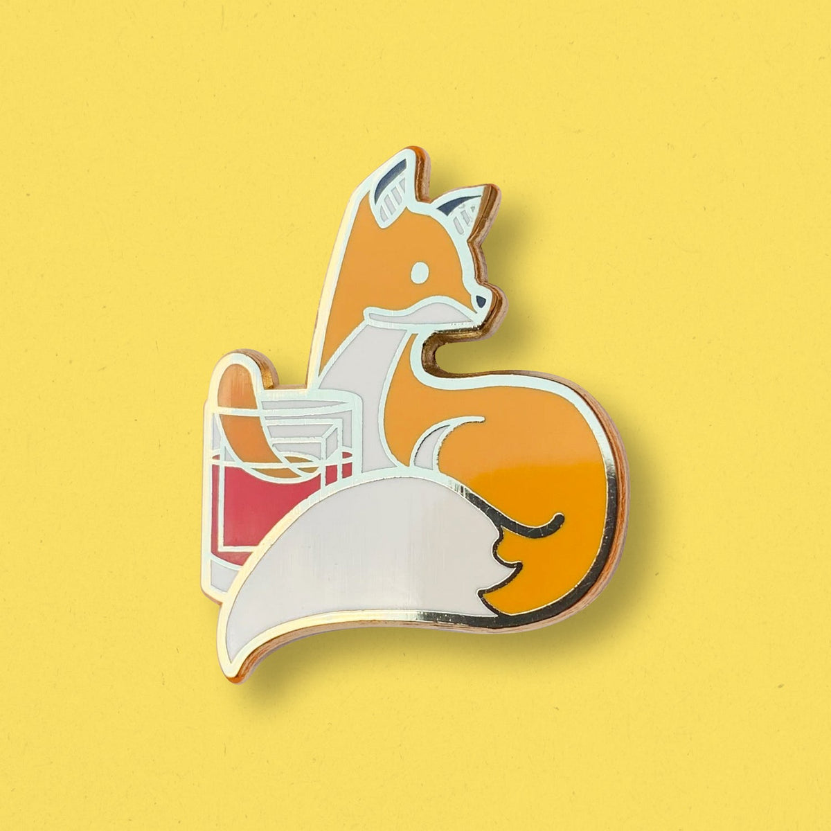 Fox x Negroni Pin - Shop Avnu