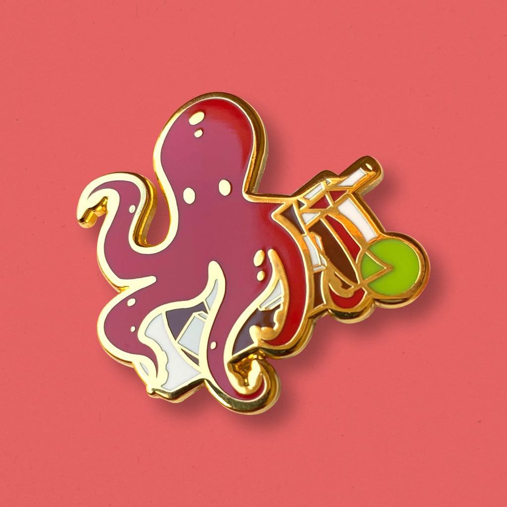 Octopus x Dark n' Stormy Pin - Shop Avnu