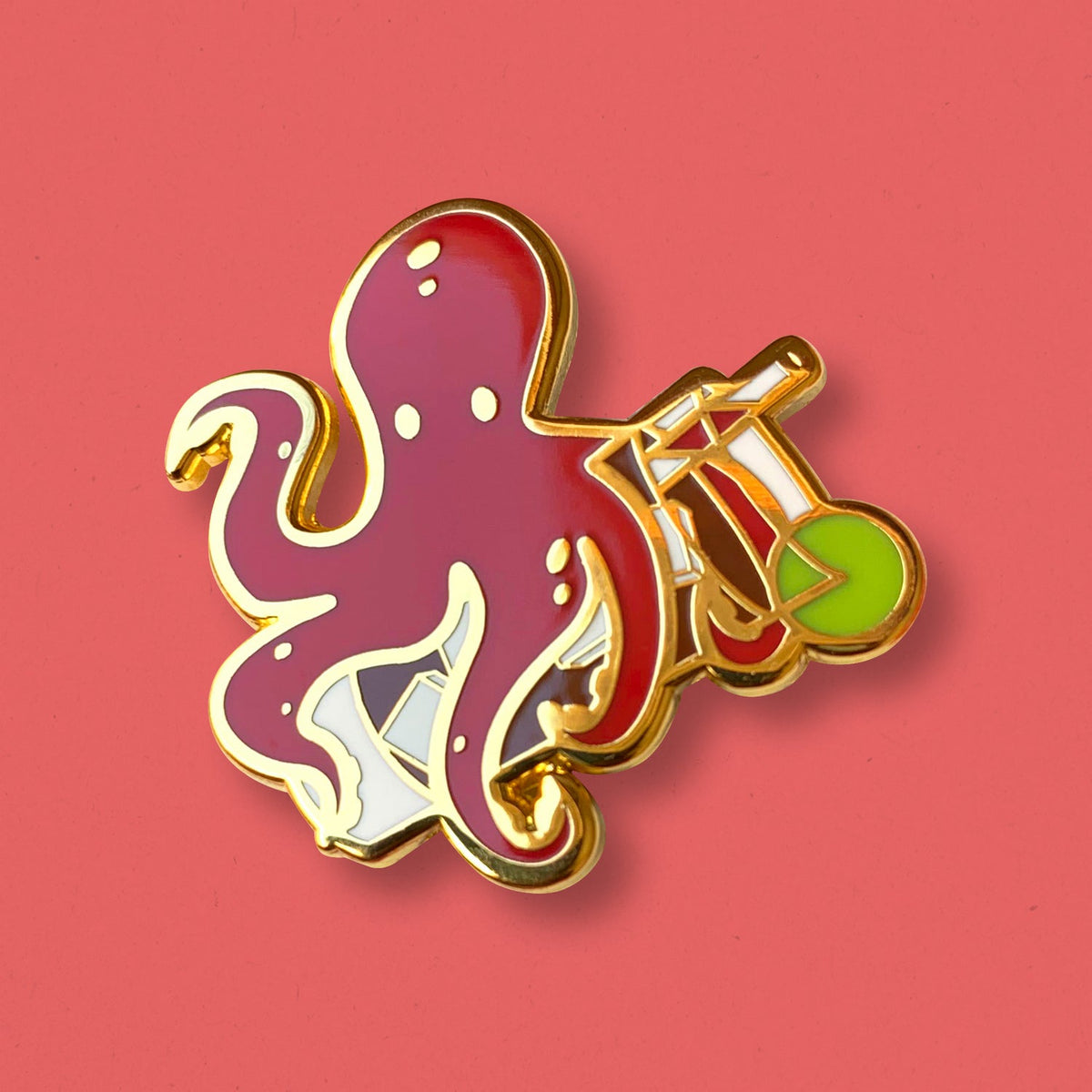Octopus x Dark n' Stormy Pin - Shop Avnu