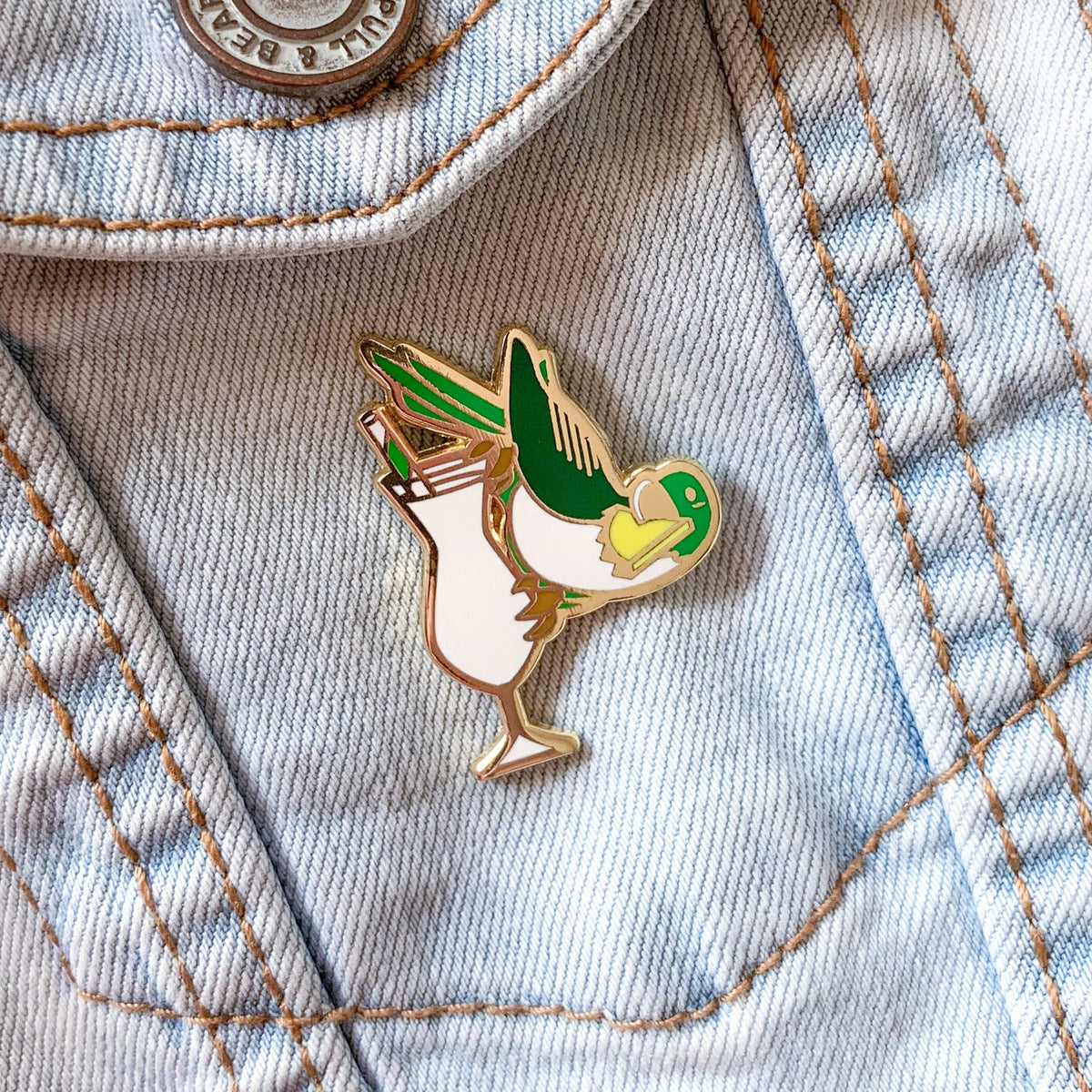 Parakeet x Pina Colada Pin - Shop Avnu