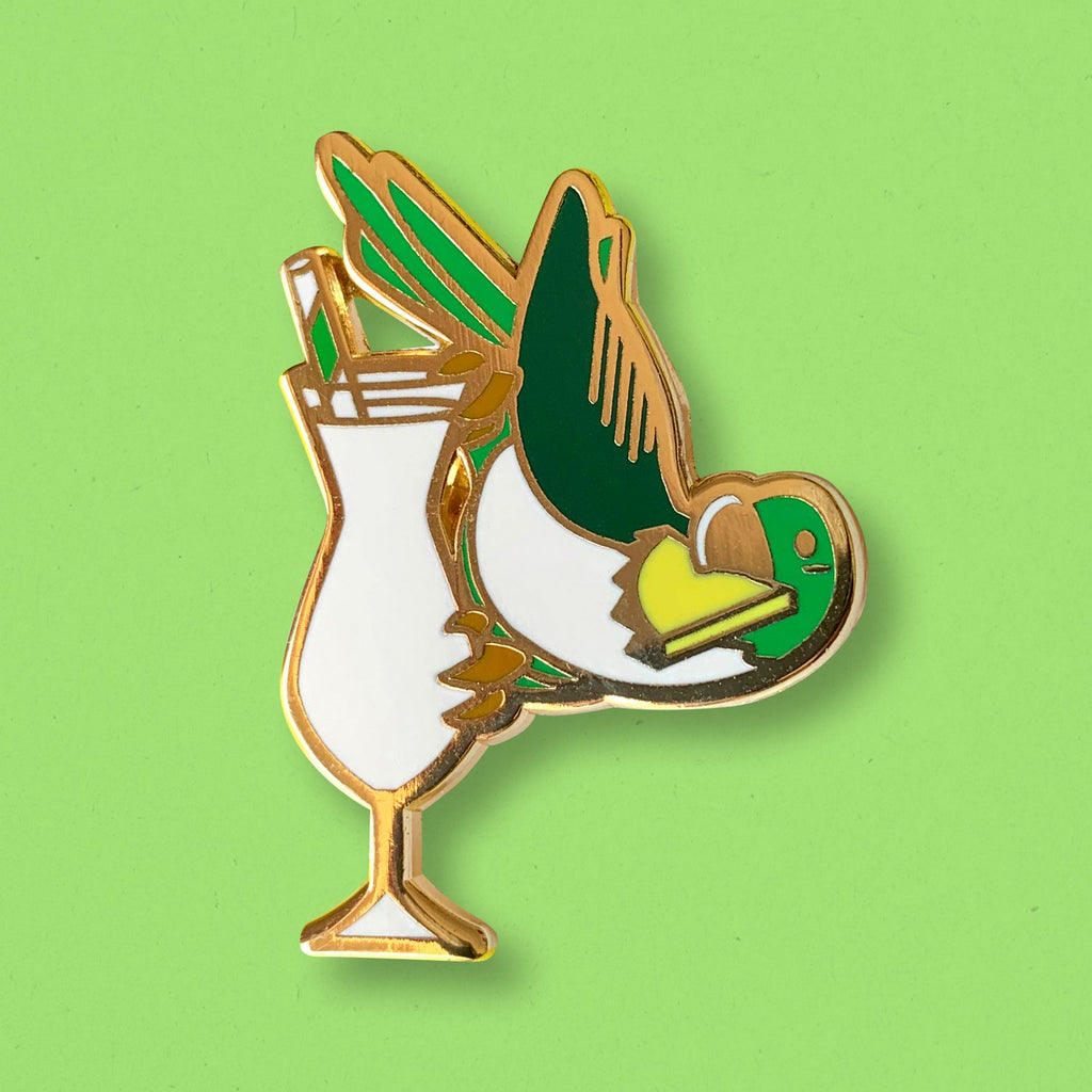 Parakeet x Pina Colada Pin - Shop Avnu