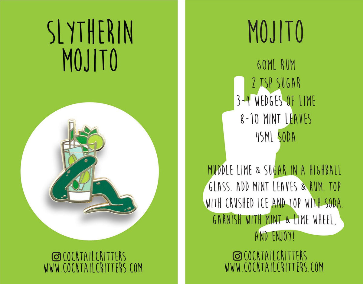 Snake x Mojito Pin - Shop Avnu