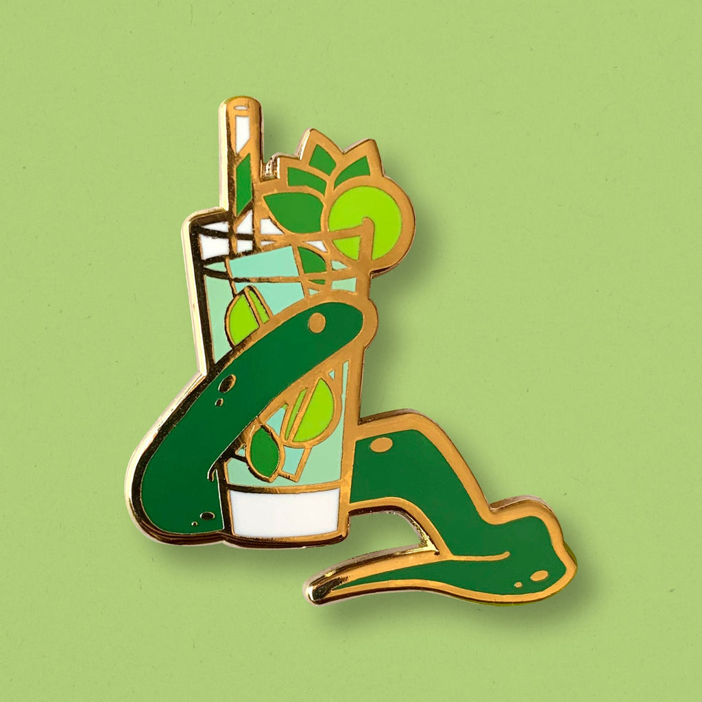 Snake x Mojito Pin - Shop Avnu