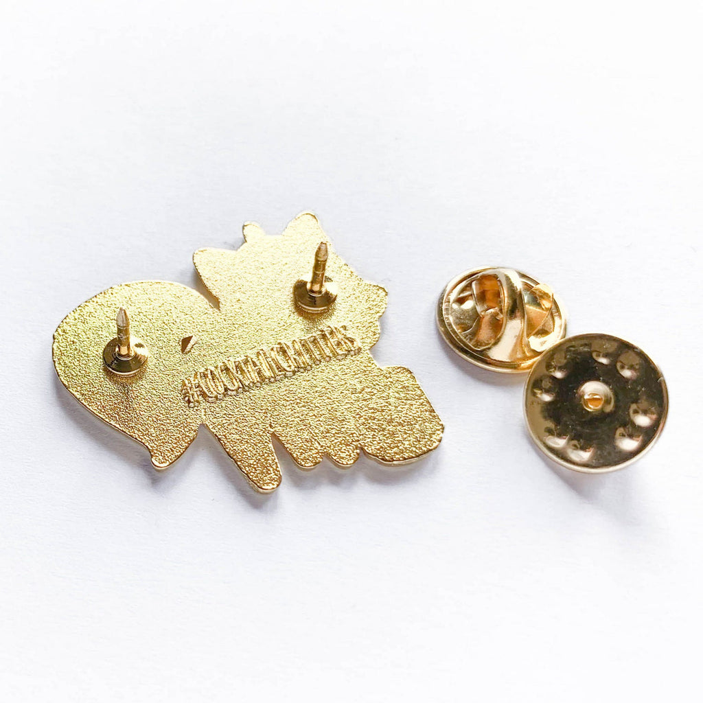 Tanuki x Matcha Tea Pin - Shop Avnu