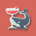 Blue Whale x Clover Club Pin - Shop Avnu