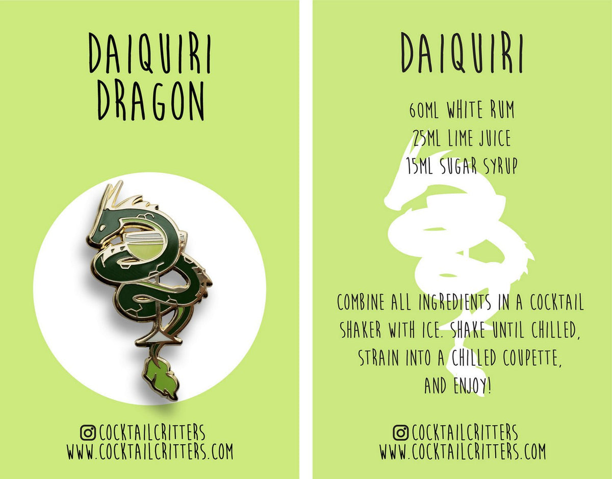 Dragon x Daiquiri Pin - Shop Avnu