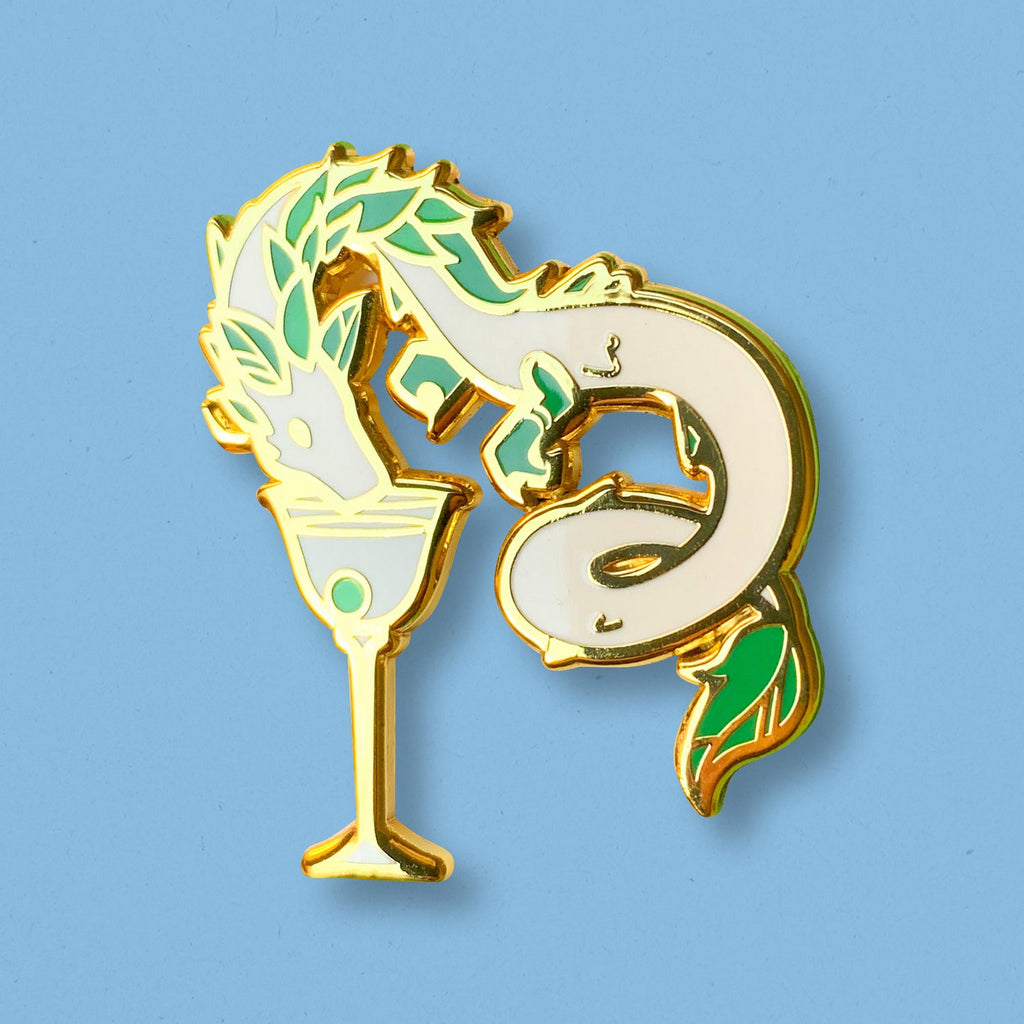 Dragon x Martini Pin