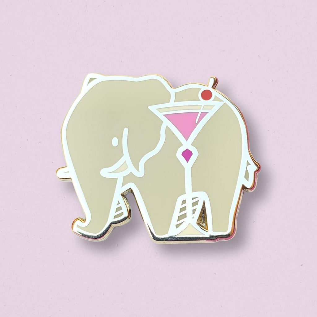 Elephant x Aviation Pin - Shop Avnu