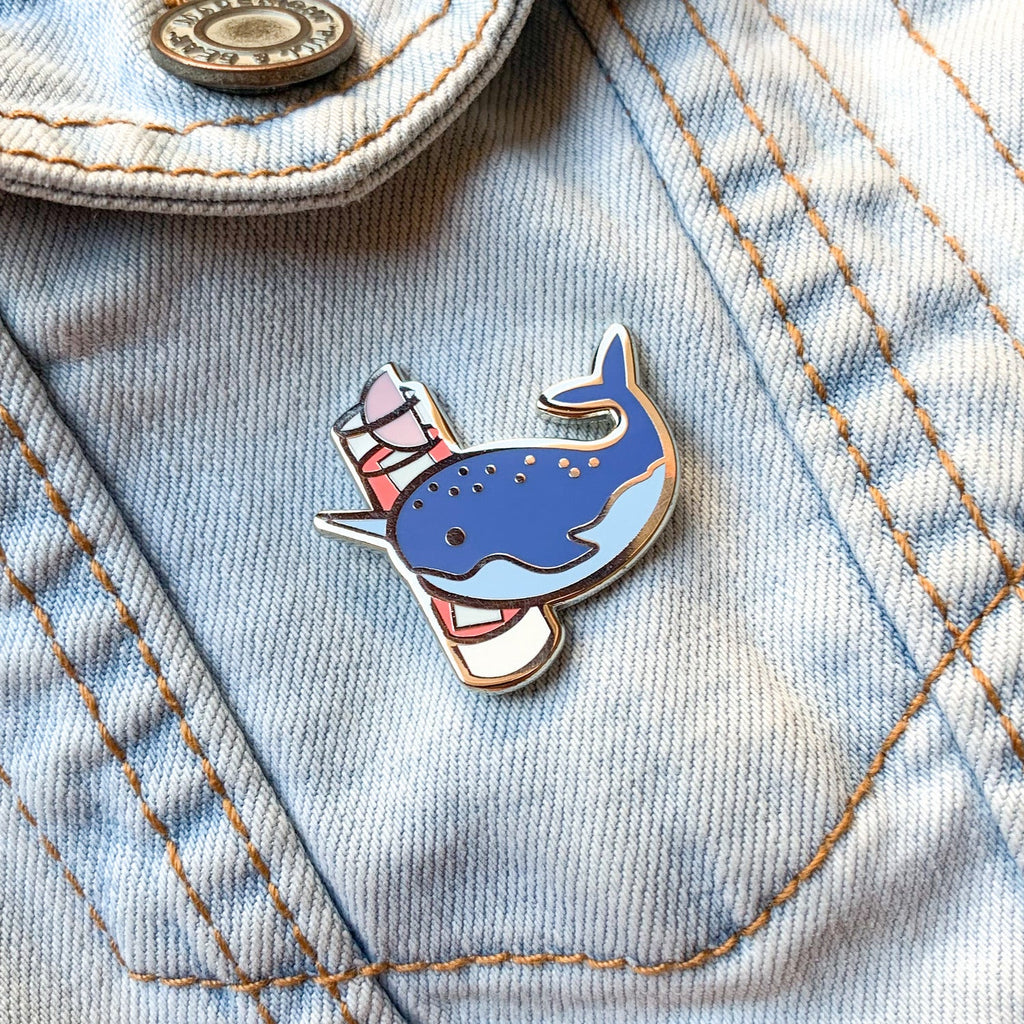 Narwhal x Paloma Pin - Shop Avnu