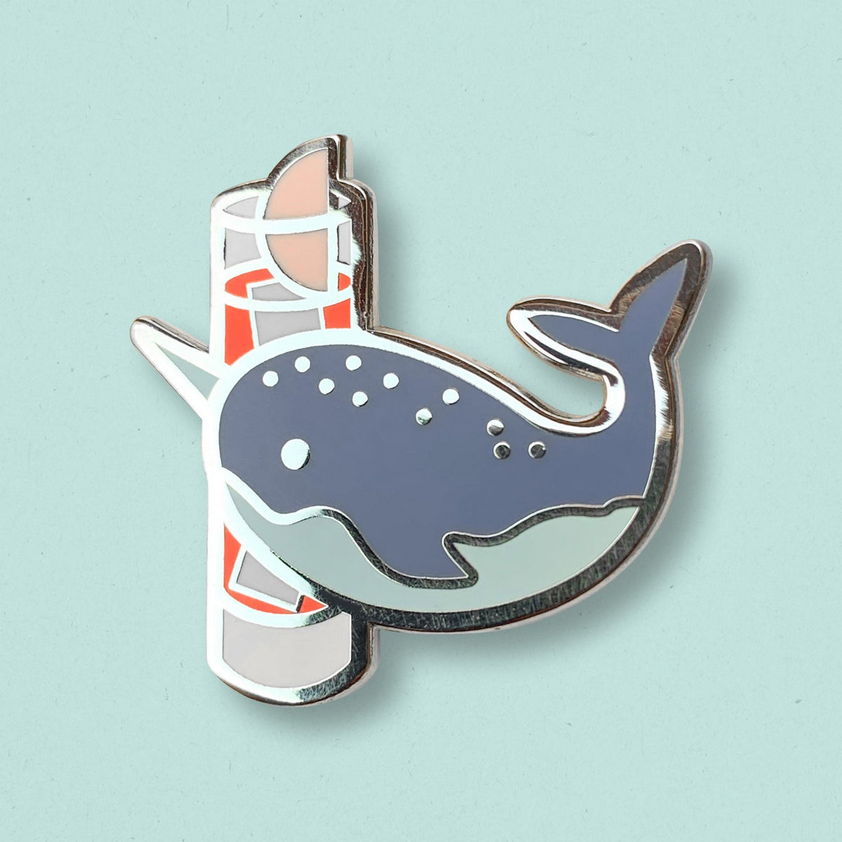 Narwhal x Paloma Pin - Shop Avnu