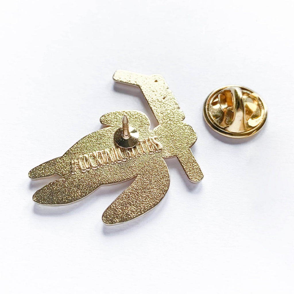 Turtle (No Straws) Pin - Shop Avnu