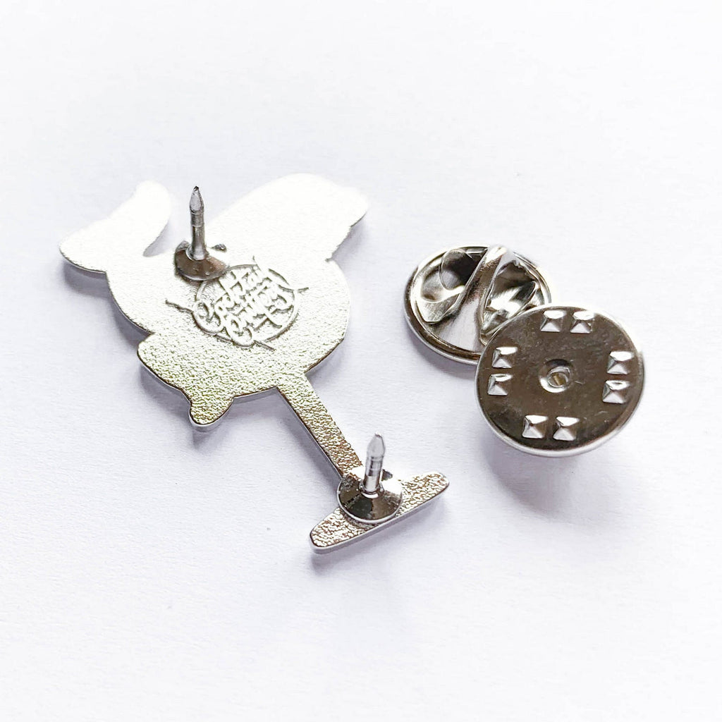 Beluga x White Lady Pin - Shop Avnu