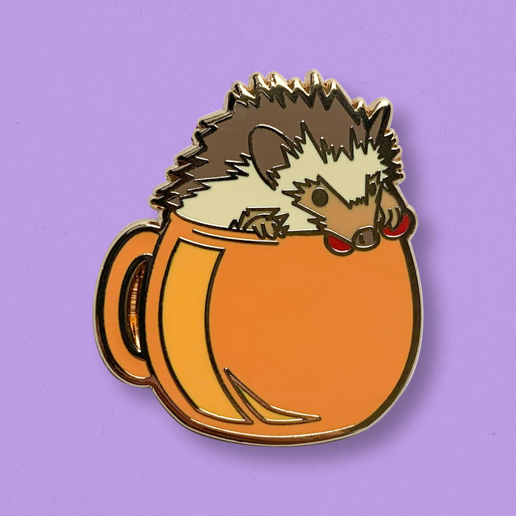 Hedgehog Pomegranate Punch Pin - Shop Avnu