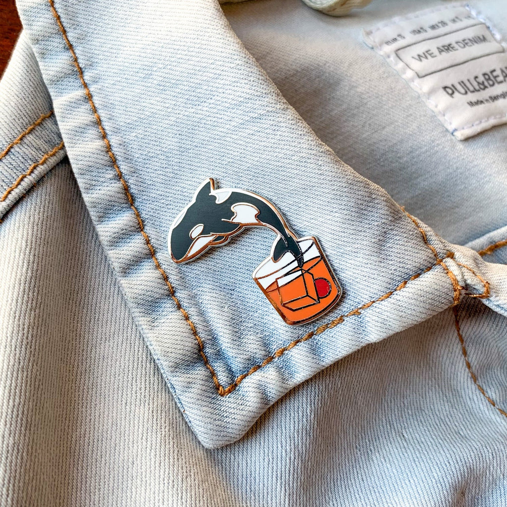 Killer Whale x Manhattan Pin - Shop Avnu