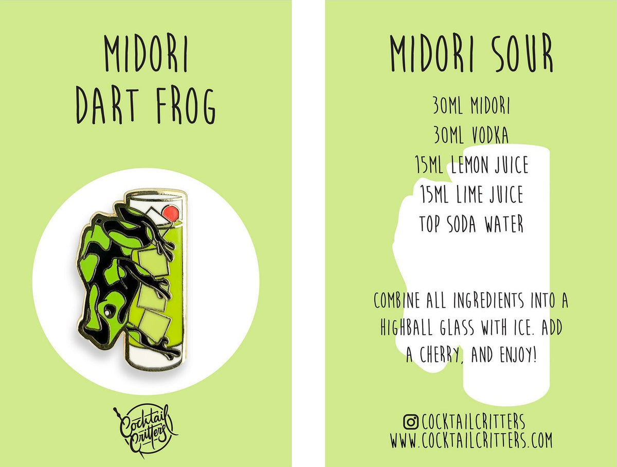 Dart Frog x Midori Sour Pin - Shop Avnu