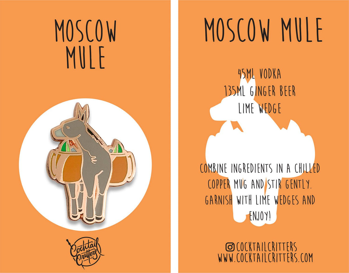 Moscow Mule Pin - Shop Avnu
