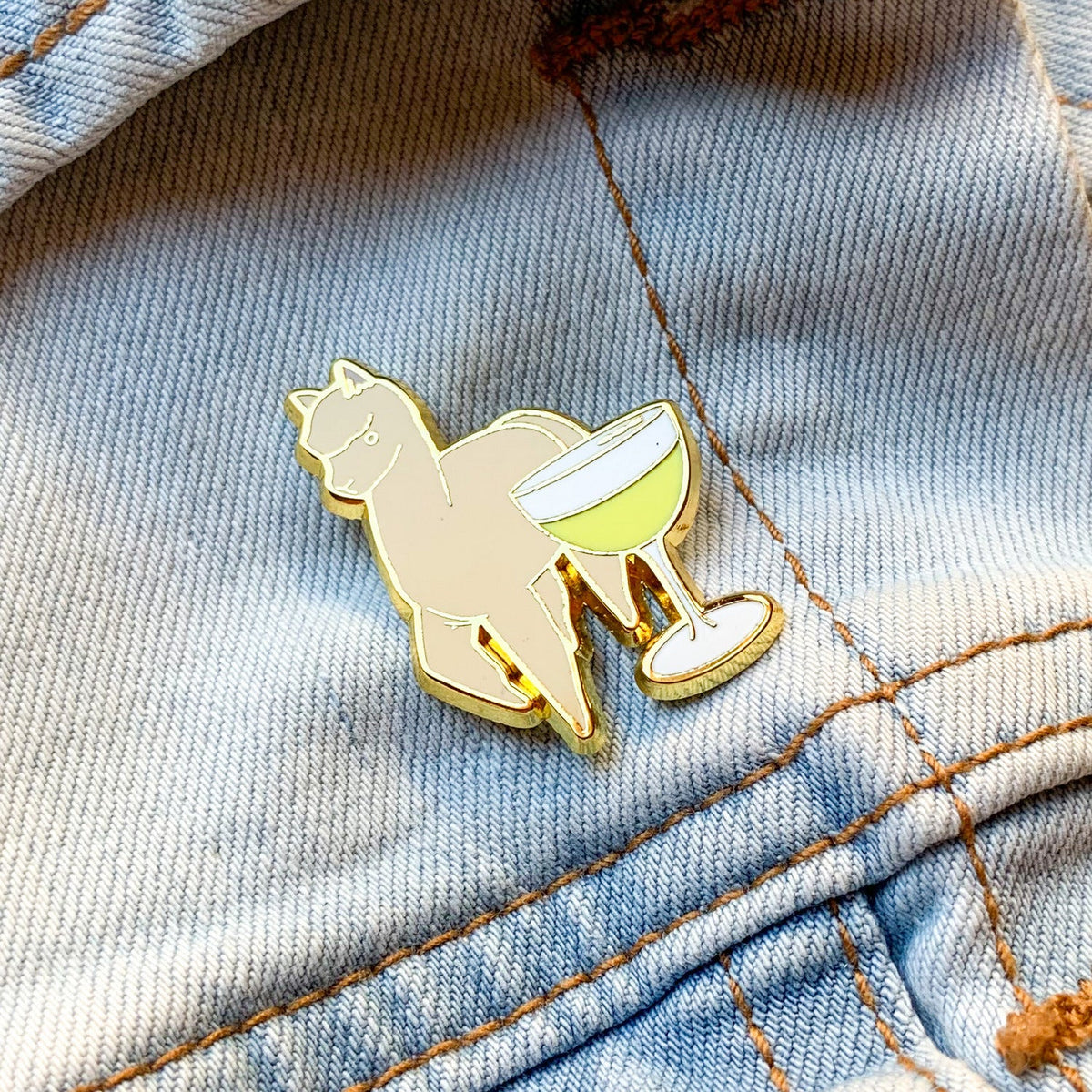 Alpaca x Pisco Sour Pin - Shop Avnu