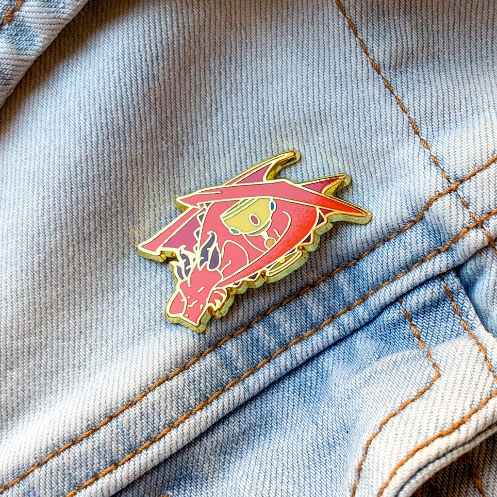Dragon x Wine Chalice Pin - Shop Avnu