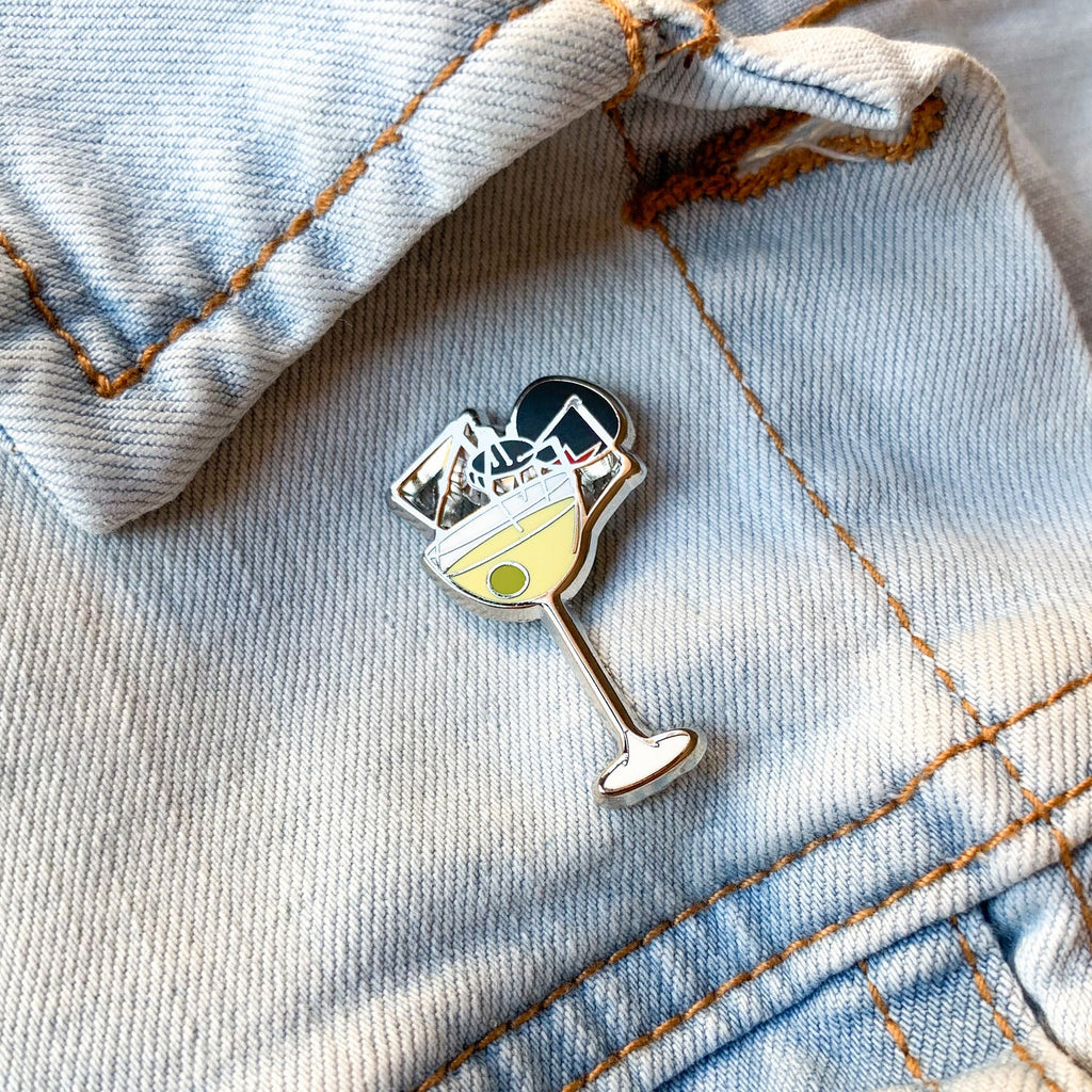 Black Widow x Dirty Martini Pin - Shop Avnu