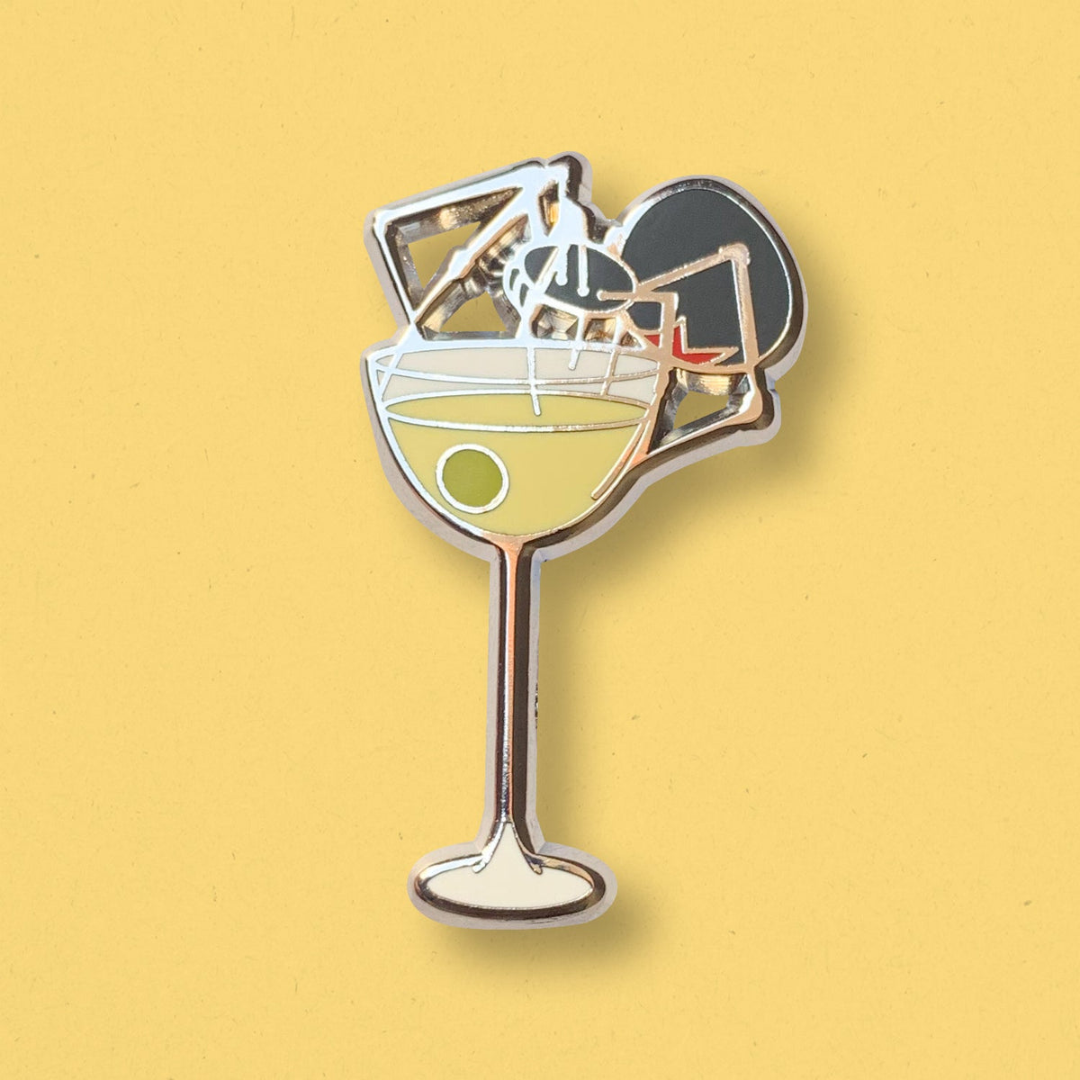 Black Widow x Dirty Martini Pin - Shop Avnu