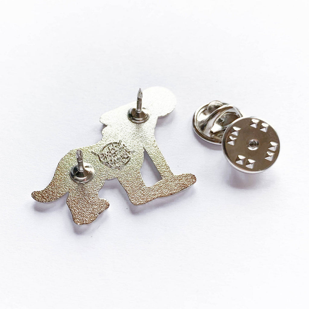 Howling Wolf x Vodka Martini Pin - Shop Avnu