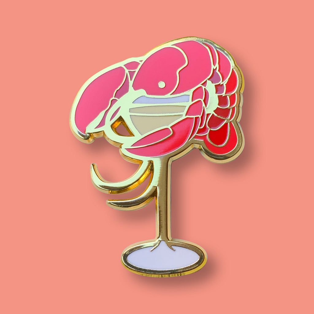Lobster x Lemon Drop Pin - Shop Avnu