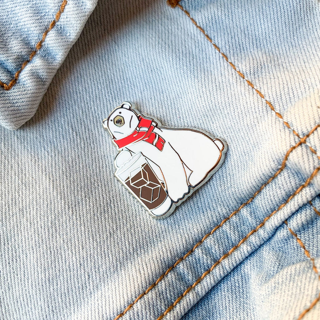 Polar Bear x Jack & Coke Pin - Shop Avnu