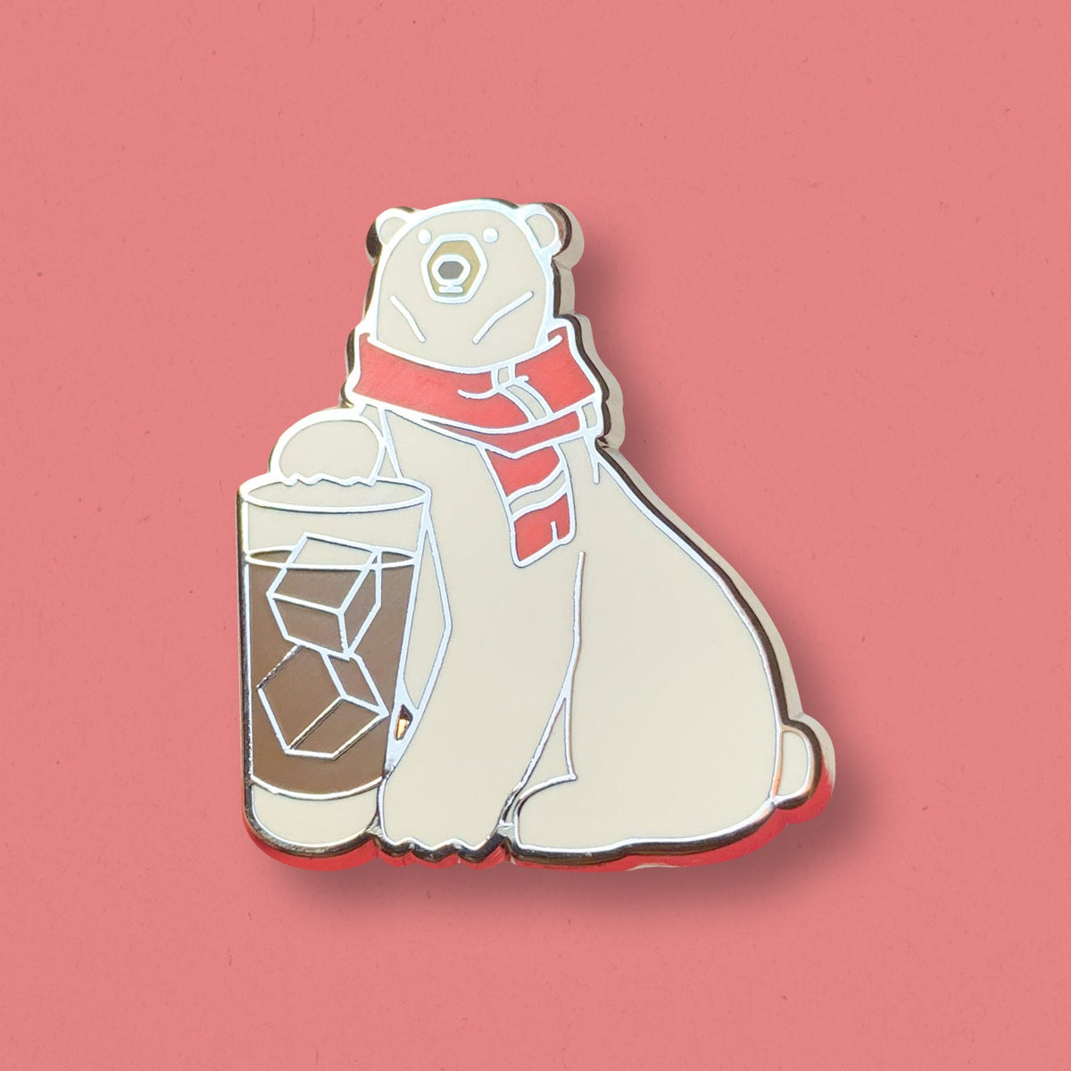 Polar Bear x Jack & Coke Pin - Shop Avnu