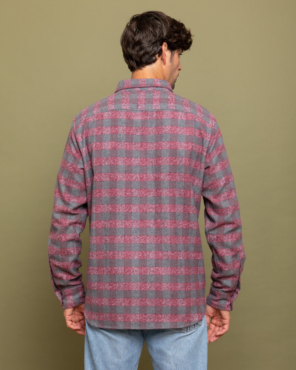 Grand Flannel, Burgundy