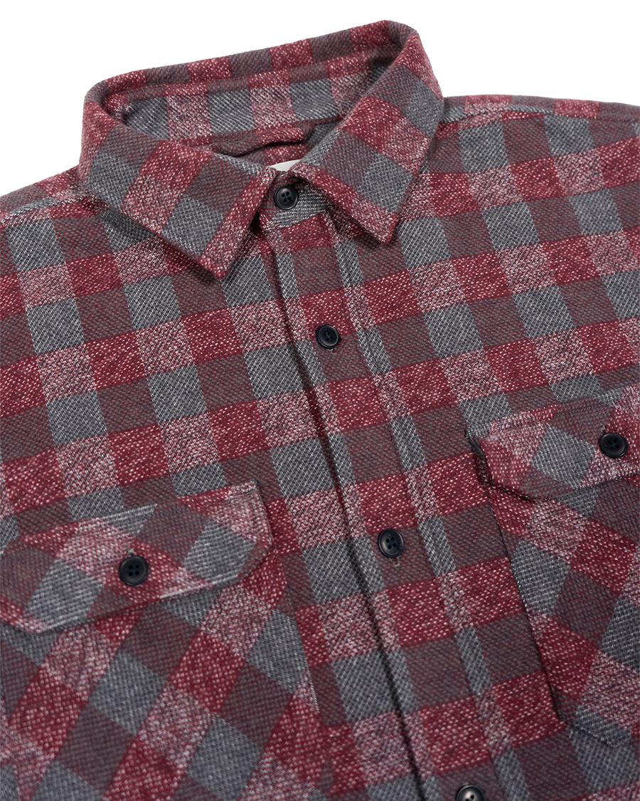 Grand Flannel, Burgundy